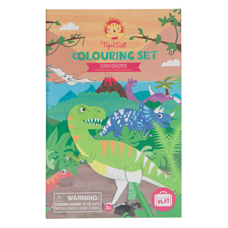 Colouring Set - Dinosaur - Spotty Dot AU
