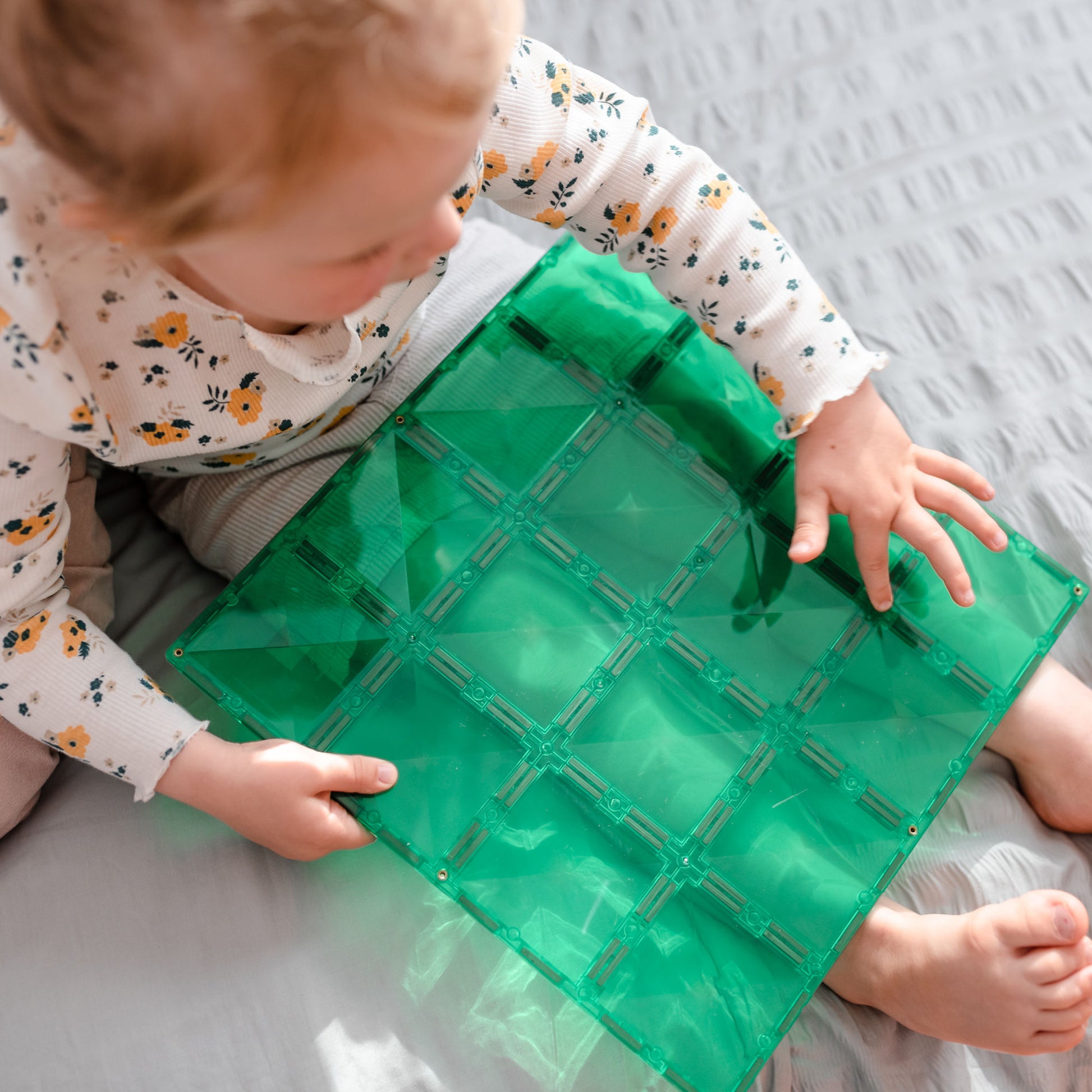 Connetix Magnetic Tiles - 2 Piece Base Plate Pack 