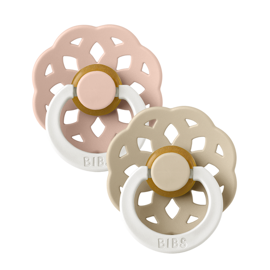 BIBS Boheme Blush / Vanilla Glow - Spotty Dot AU