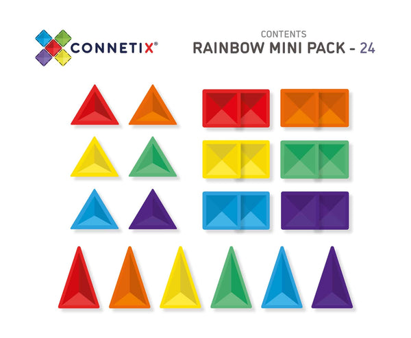 Connetix Rainbow Mini Pack - Spotty Dot AU
