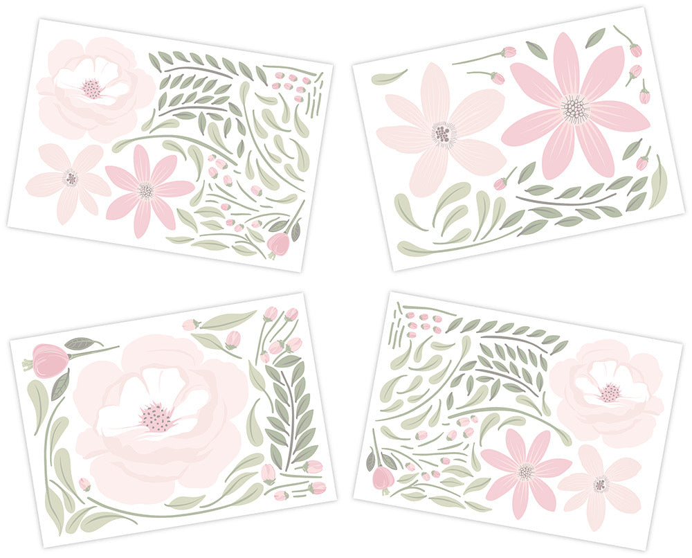 Meadow Flowers Wall Decal Set - Spotty Dot AU