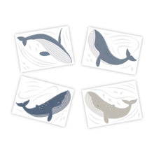 Load image into Gallery viewer, Oceania Whales Wall Decal Set - Spotty Dot AU
