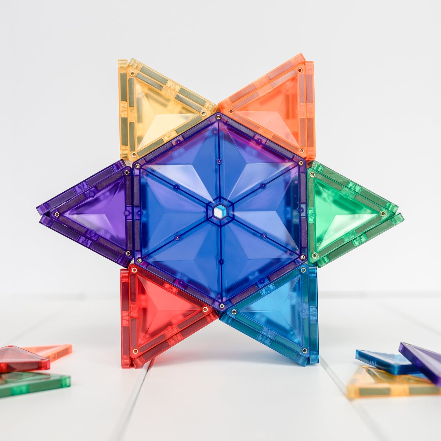 30 Piece Geometry Pack - Connetix Magnetic Tiles