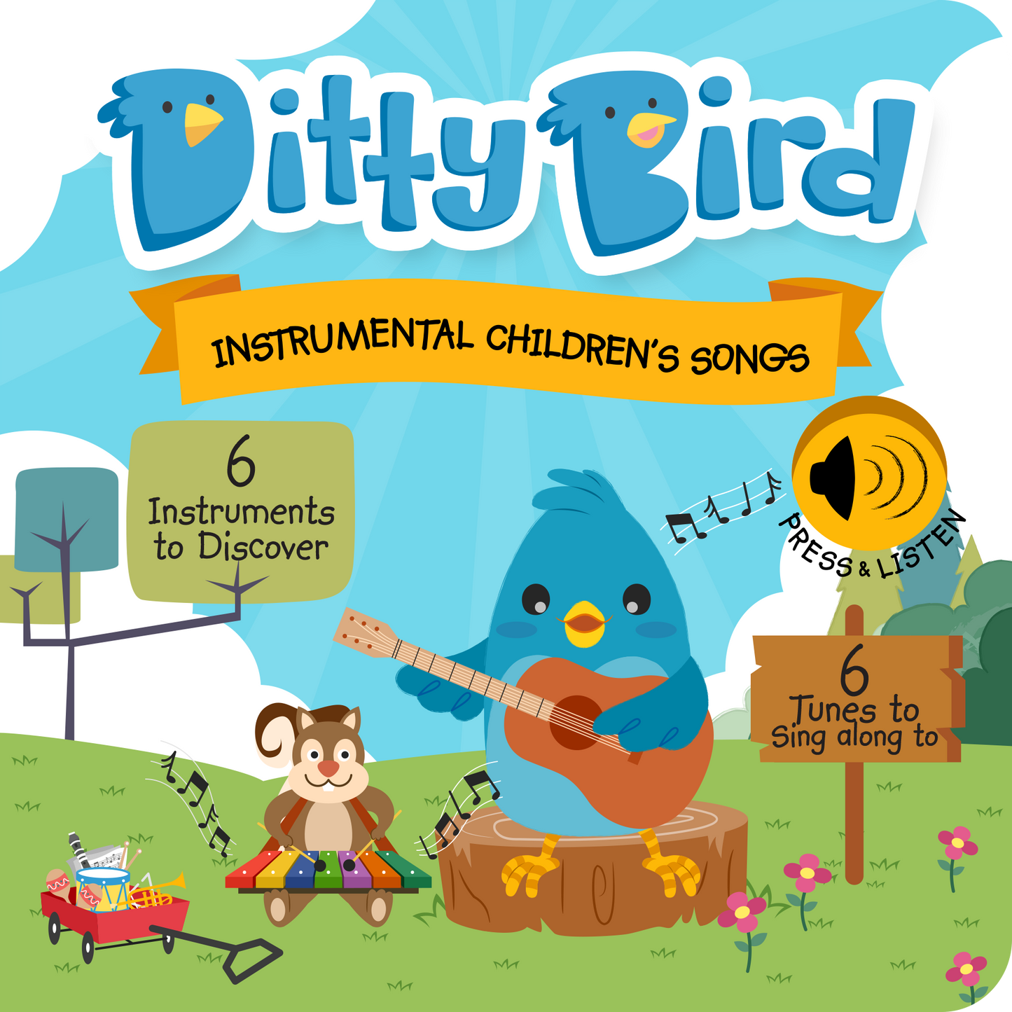 Ditty Bird - Instrumental Children's Songs - Spotty Dot AU