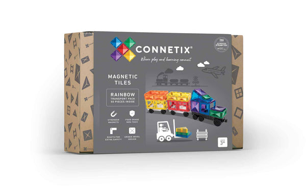 Connetix 50 Piece Transport Pack - Spotty Dot AU