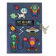 Load image into Gallery viewer, My Lockable Diary Pixel Space - Spotty Dot AU

