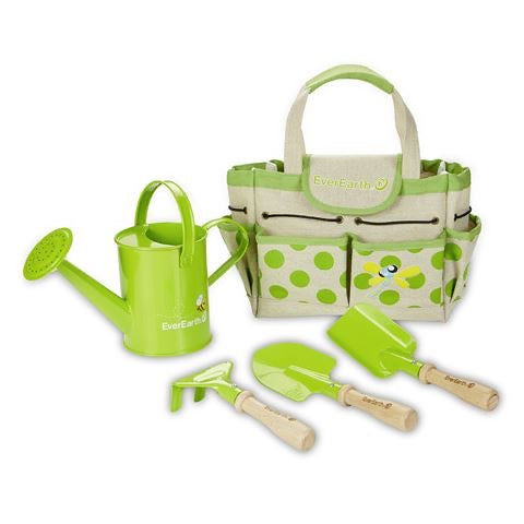 Kids Outdoor Gardening Bag with Tools | Spotty Dot AU