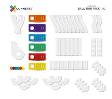 Load image into Gallery viewer, Connetix - Magnetic Tiles - 92 Piece - Ball Run Pack
