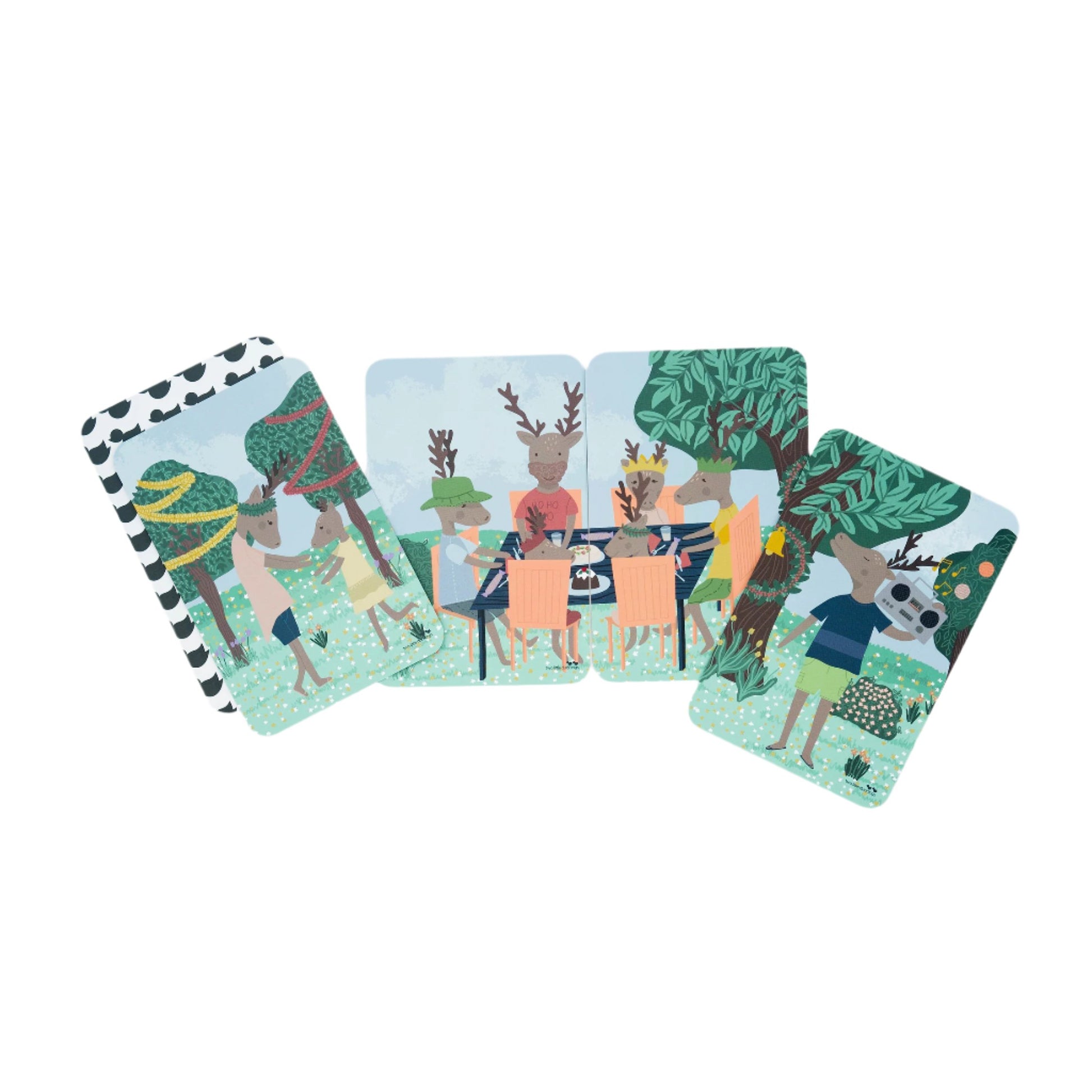 A Very Sunny Christmas Memory Game - Spotty Dot AU