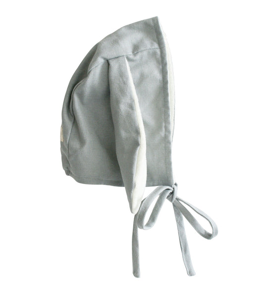 Alimrose Grey Baby Bonnet Easter Spotty Dot Kids