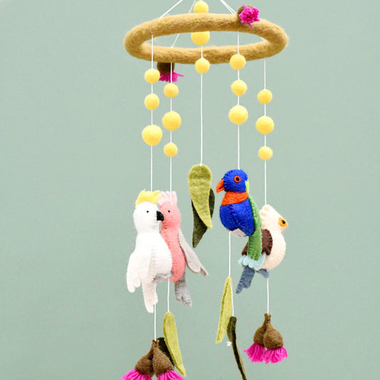 Aussie Birds Felt Mobile - Spotty Dot AU