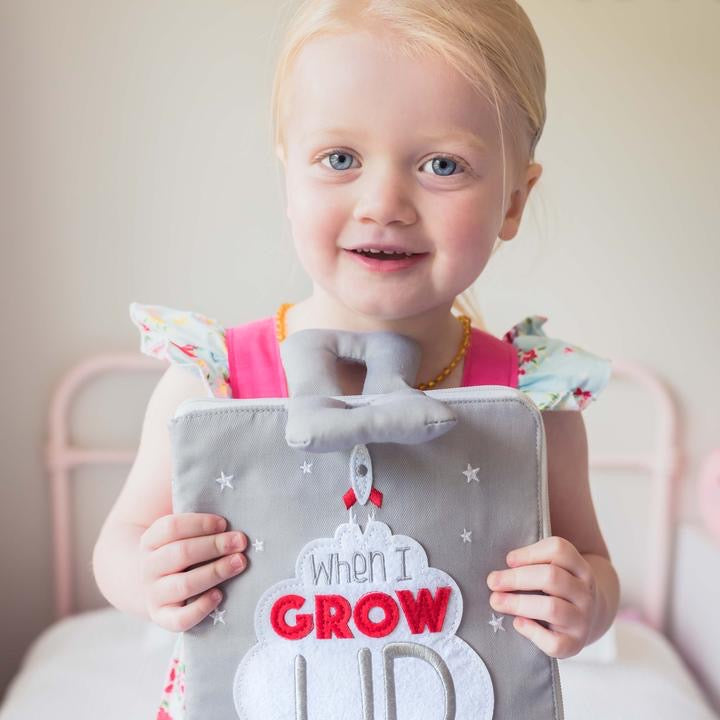 When I Grow Up Busy Soft Book - Spotty Dot AU