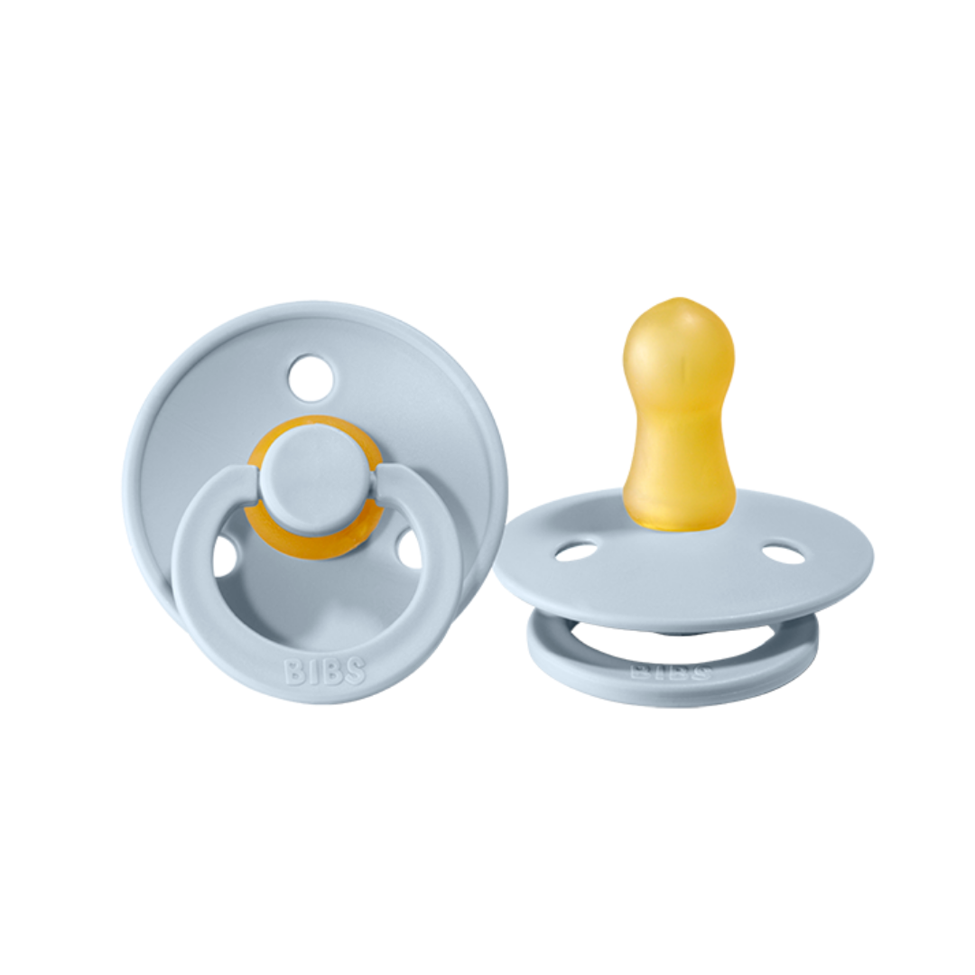 BIBS Baby Blue Dummy Pacifier - Spotty Dot AU