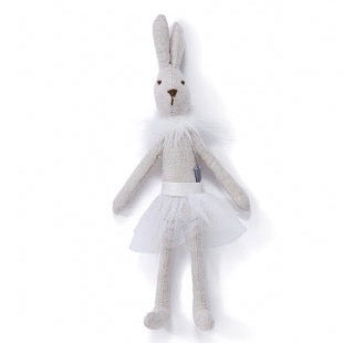Ballerina Bunny White - Spotty Dot AU