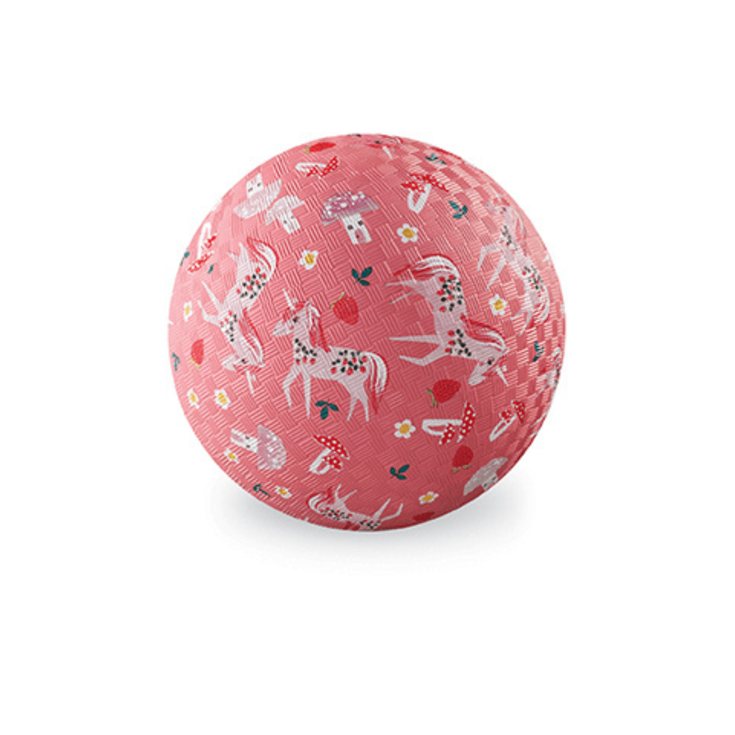 Playground Ball Pink Unicorn - Spotty Dot 