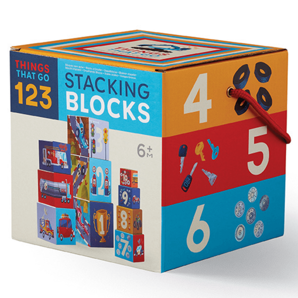 Stacking Blocks - Things that Go - Spotty Dot AU