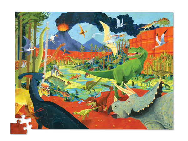 36 Dinosaurs - Animal Puzzle - 100 pieces by Crocodile Creek