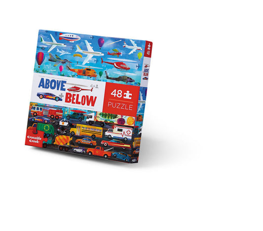 Above & Below - Things that Go Puzzle - Spotty Dot