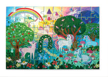 Load image into Gallery viewer, Crocodile Creek - Foil Puzzle 60 Pieces - Sparkling Unicorn
