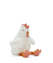Load image into Gallery viewer, Charlie the Chicken Rattle - Spotty Dot AU
