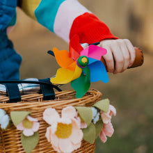 Load image into Gallery viewer, Mini Clip on by Whirly for Bikes, Scooters, Prams - Windmill Pinwheel 
