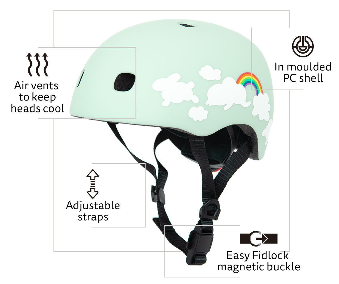 Micro Kids Scooter Helmet - Spotty Dot AU