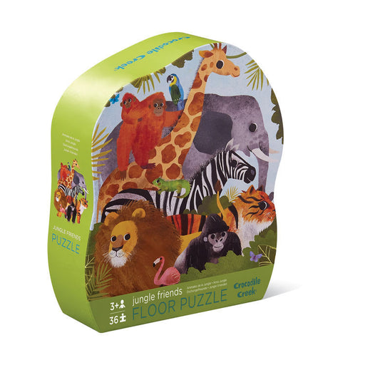 Crocodile Creek - Jungle Friends - Classic Floor Puzzle - 36 pieces