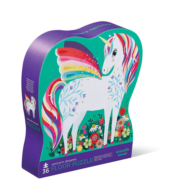 Crocodile Creek - Unicorn Dreams - Classic Floor Puzzle - 36 pieces