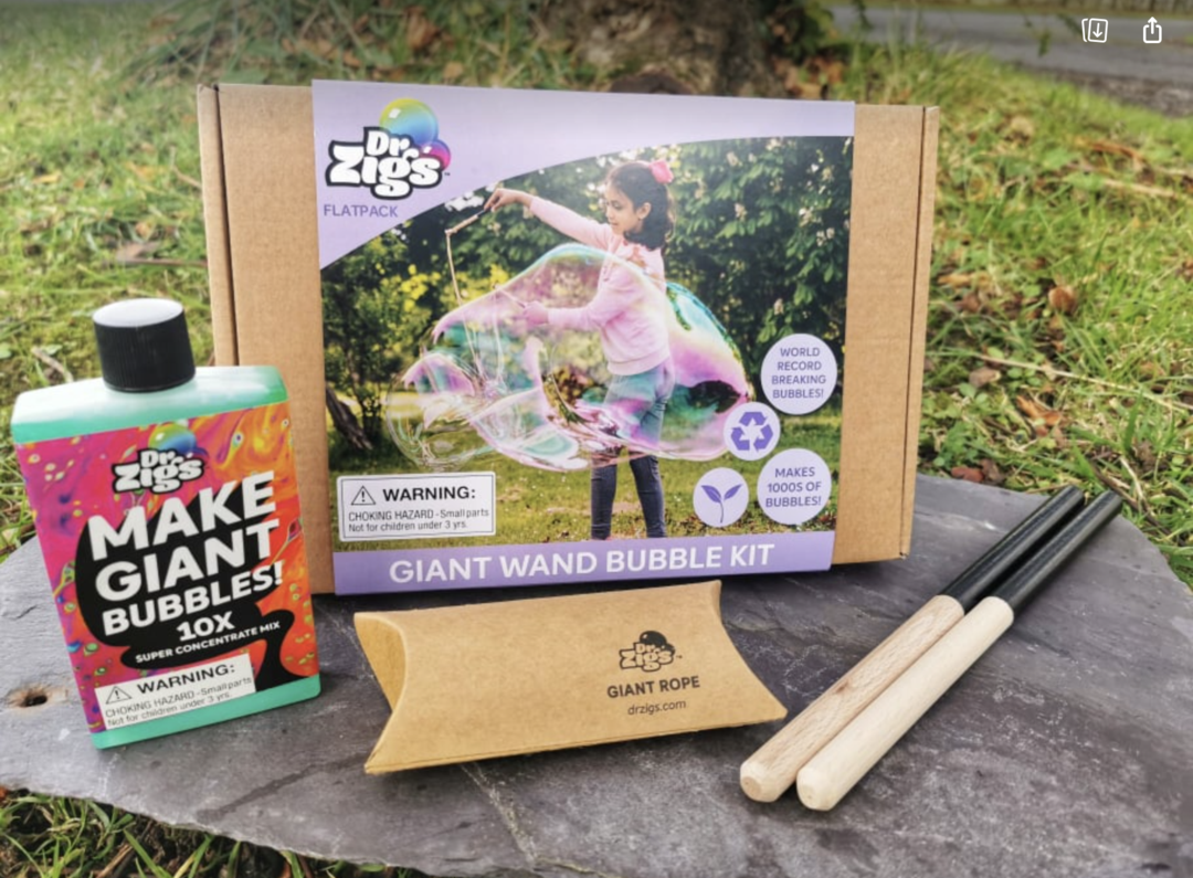 My First Eco Giant Bubble Wand Kit - Spotty Dot AU