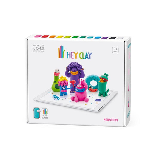 Hey Clay - Monsters Air Dry Clay Set - Spotty Dot AU 
