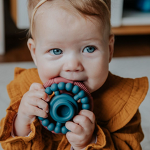 Load image into Gallery viewer, Earth - Silicone Stacker Teether Toy - Spotty Dot AU

