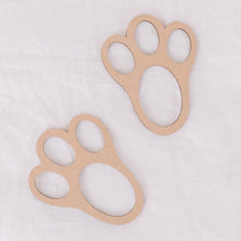 Load image into Gallery viewer, Easter Bunny Foot Print Stencils - Spotty Dot AU

