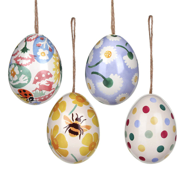 Decorative Metal Eggs - Spotty Dot AU