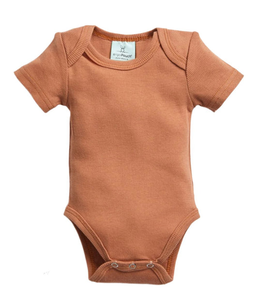 Ergo Pouch Organic Chestnut Bodysuit - Spotty Dot AU