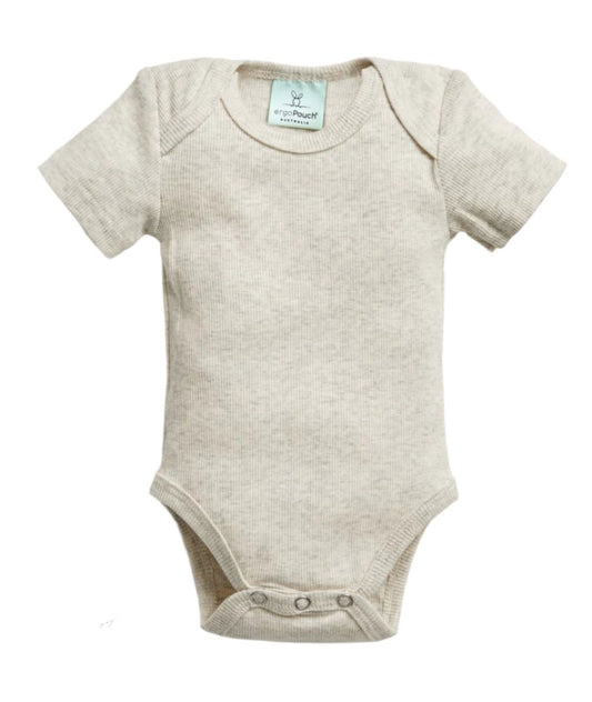 Grey Marle Bodywear Short Sleeve Bodysuit - Spotty Dot AU