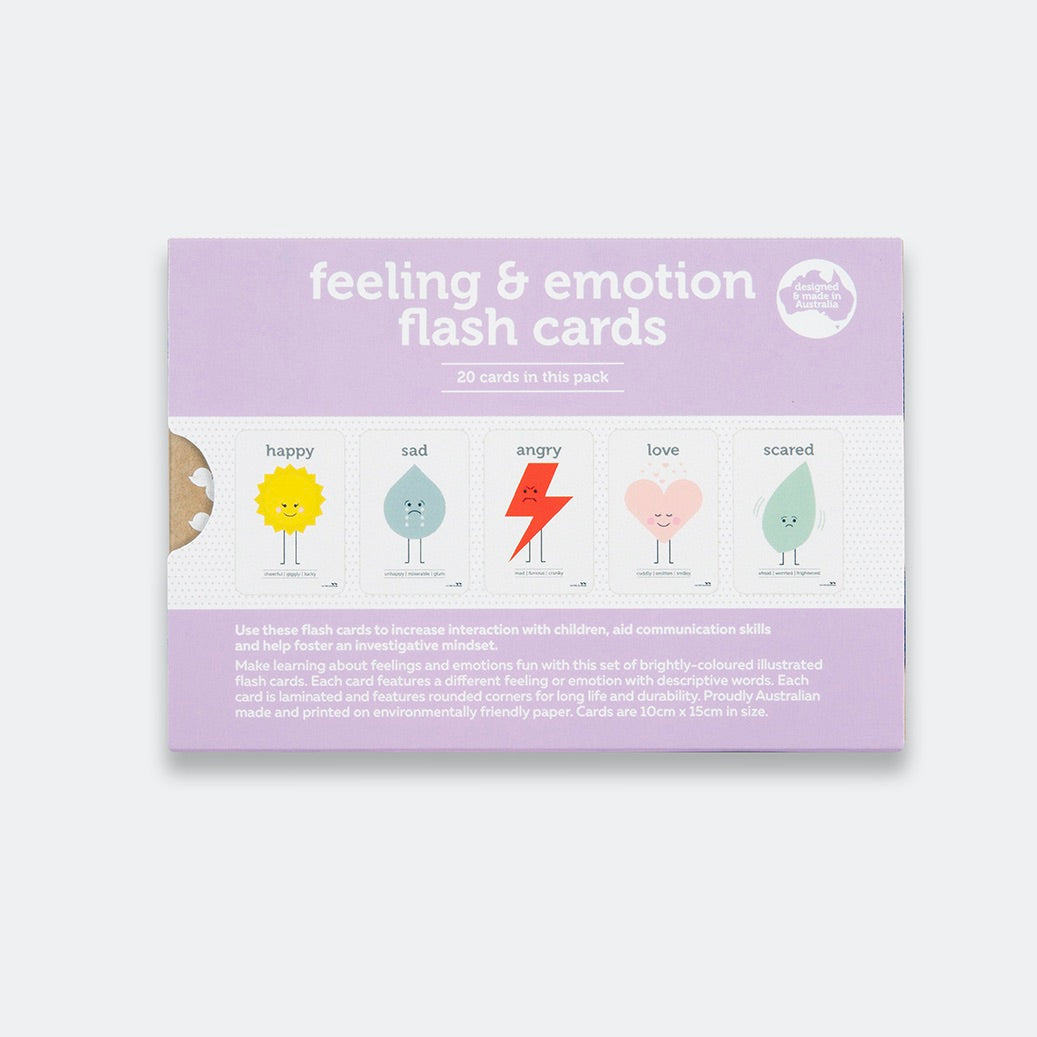 Feeling & Emotion Kids Flash Cards Spotty Dot Toys