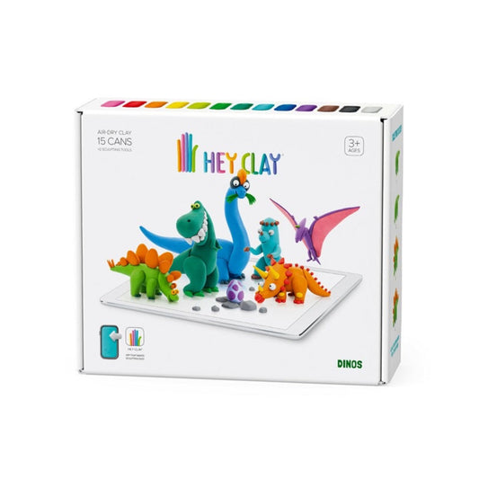 Hey Clay - Dino Air Dry Clay Set - Spotty Dot AU