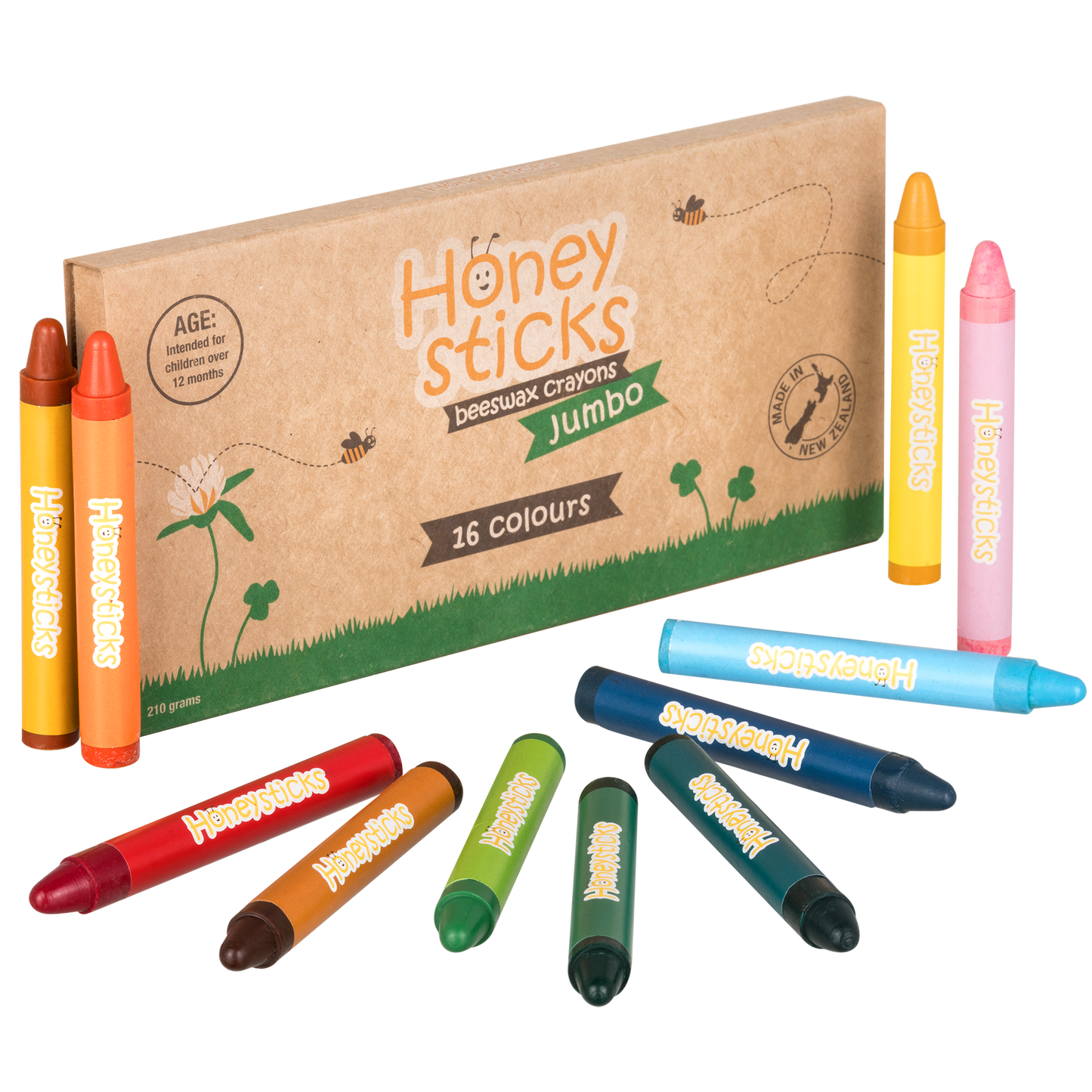 Honeysticks Jumbo Crayons Spotty Dot Toys