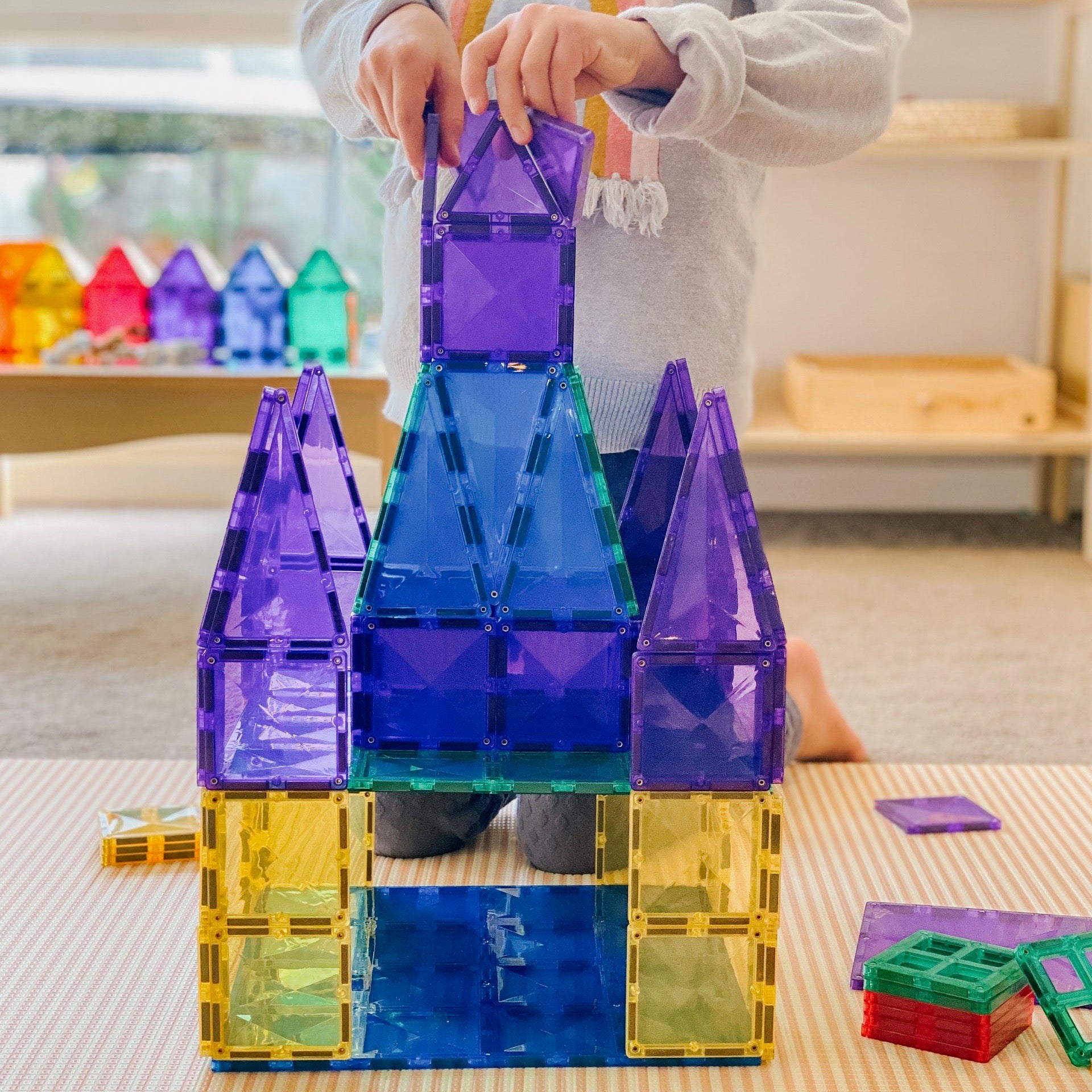 Connetix Magnetic Tiles - 2 Piece Base Plate Pack 