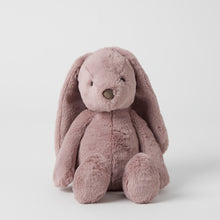 Load image into Gallery viewer, Medium Plush Bunny Mauve - Spotty Dot
