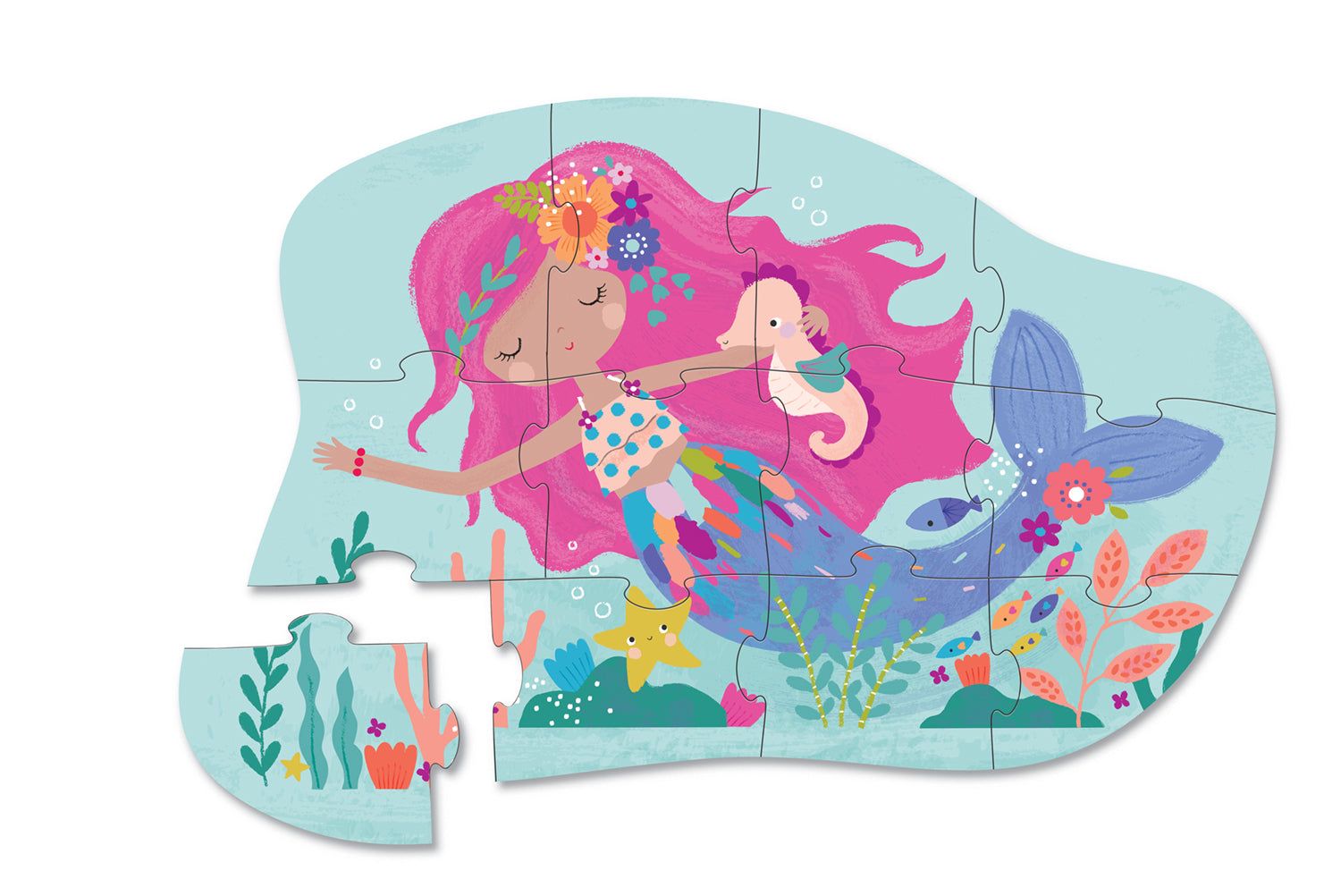 Mermaid Dreams - Mini Puzzle - Crocodile Creek