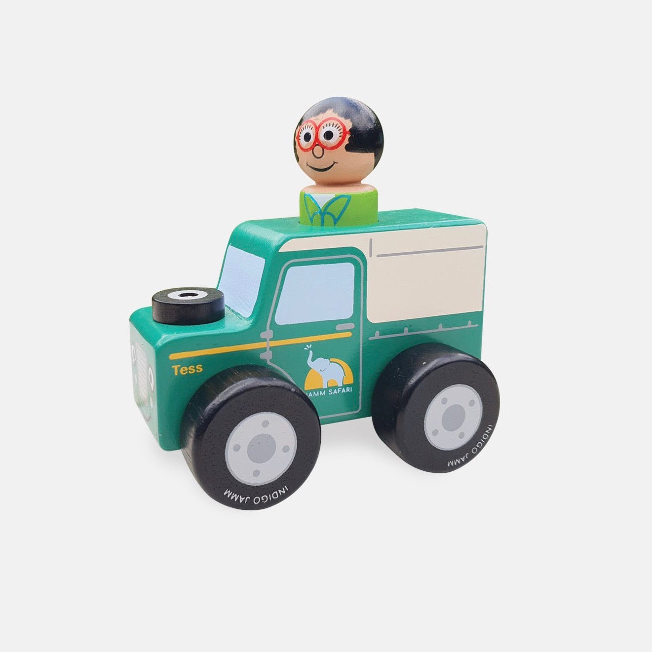 Mini Safari - Tess & Faye Wooden Toy
