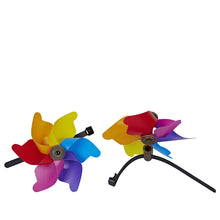 Load image into Gallery viewer, Mini Clip on by Whirly for Bikes &amp; Scooters Windmill Pinwheel 

