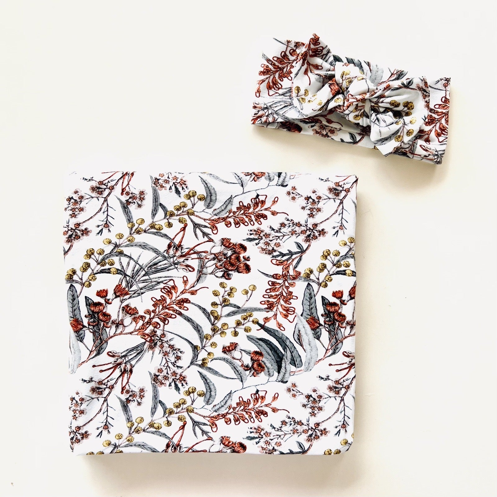 Native Garden Baby Wrap Set - Spotty Dot AU