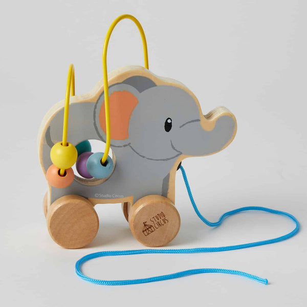 Elephant Rolling Bead Coaster - 12M+