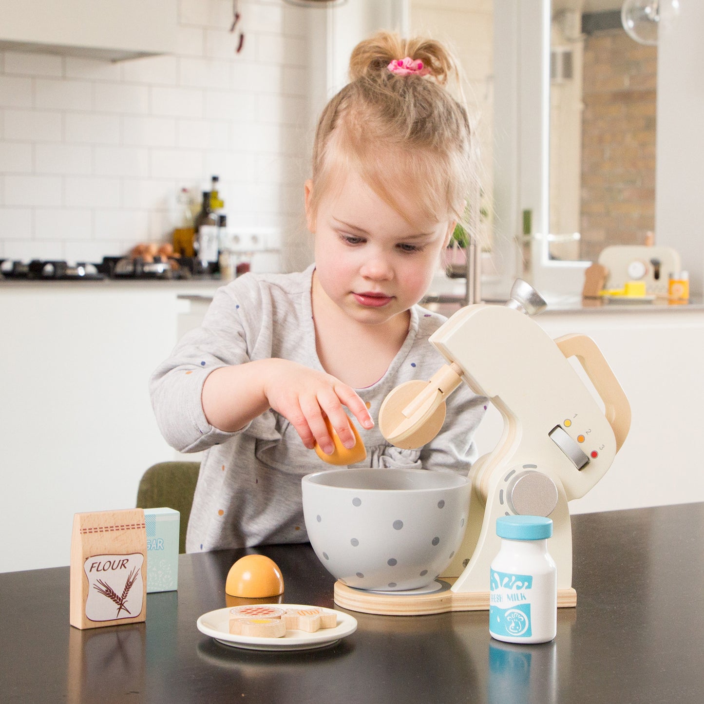 Wooden Baking Set - Spotty Dot AU