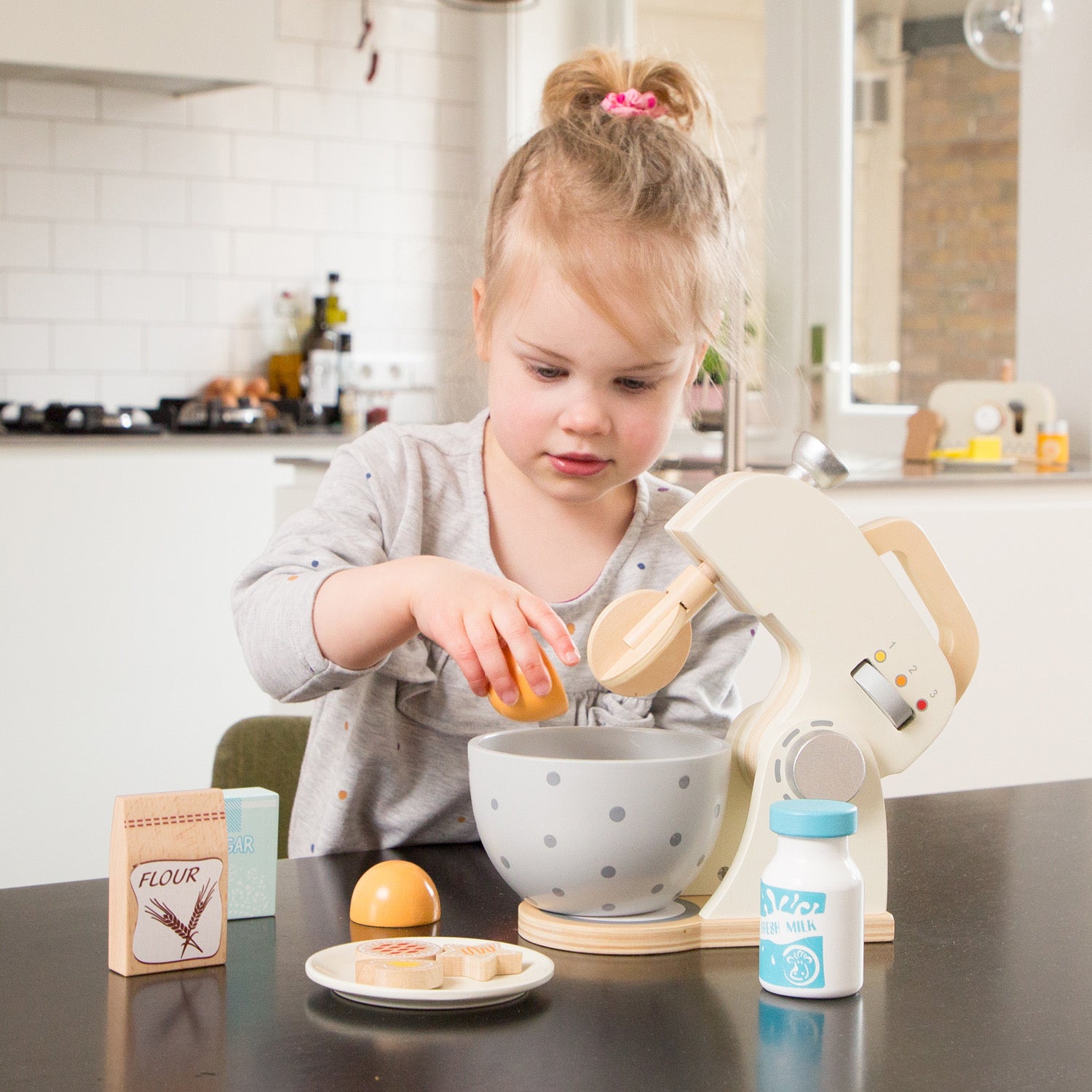Wooden Baking Set - Spotty Dot AU