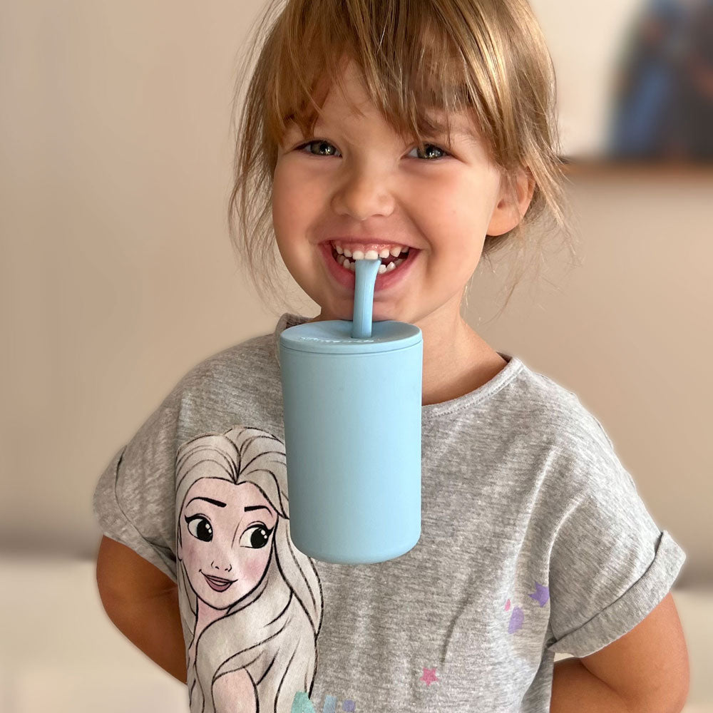 Silicone Sippy Smoothie Cup - Spotty Dot AU