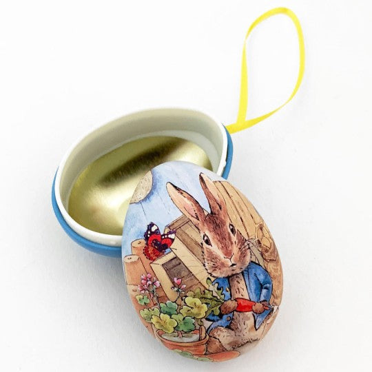 Peter Rabbit metal egg decoration - Spotty Dot AU