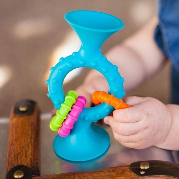 PipSquigz Loops Teal Fat brain Toys Spotty Dot Kids